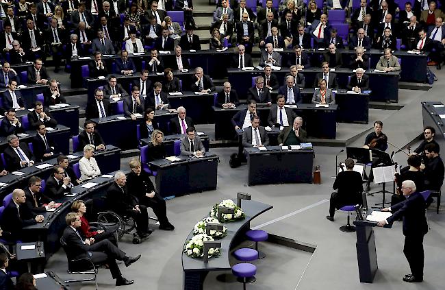 Neuer Rekord. Der deutsche Bundestag sieht für 2019 Ausgaben von rund 350 Milliarden Euro vor.