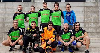 Knapp. Die Aufsteiger Pfynr&auml;uber mussten sich gegen den UHC Pfynland mit 9 zu 7 geschlagen geben.