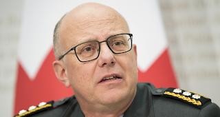 Armee-Chef Rebord freut sich auf die Zusammenarbeit mit Bundesr&auml;tin Viola Amherd. 