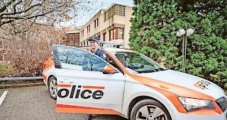 Tendenz steigend. Marianne Kuonen geh&ouml;rt zu den derzeit 13 Prozent Frauen bei der Kantonspolizei Wallis.