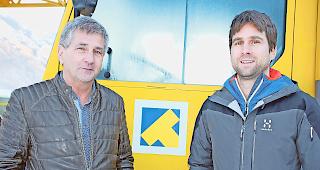 Voller Zuversicht. Max Theler (links) und Sohn Renzo, der im April 2019 die Gesch&auml;ftsf&uuml;hrung der Theler Gruppe &uuml;bernehmen wird.