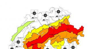 In vielen Gebieten der Alpen gilt die zweith&ouml;chste Lawinen-Warnstufe.