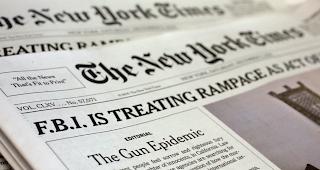 Auch die "New York Times" war betroffen. (Archiv)