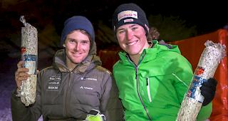 Joel M&uuml;ller und Corina Brunner holten sich die Tagessiege. 