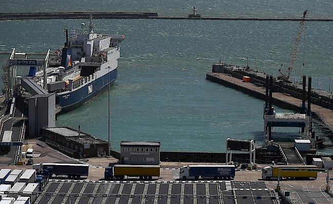 Hafen in Dover. Schleuser sollen Menschen unter Druck setzen, noch vor dem EU-Austritt nach Grossbritannien zu reisen.