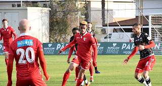 Sittens 2:0-Torsch&uuml;tze Yassin Fortune beim Testspiel gegen Dinamo Bukarest.