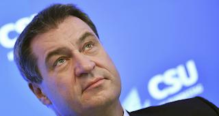 CSU: Markus S&ouml;der zum neuen Parteichef gew&auml;hlt.