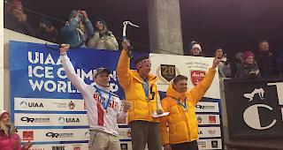 Das Siegertrio bei den M&auml;nnern: Nikolaj Primerov, Yannick Glatthard und Nikolai Kuzovlez (von links).