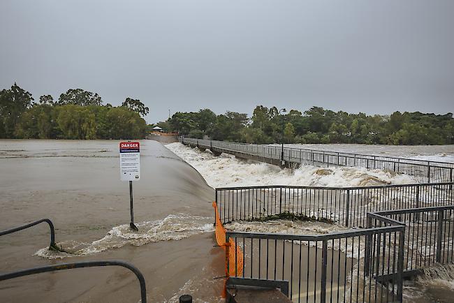 Nach der Hitzewelle Anfang Januar führten schwere Regenfälle im Nordosten von Australien zu Überschwemmungen. 


