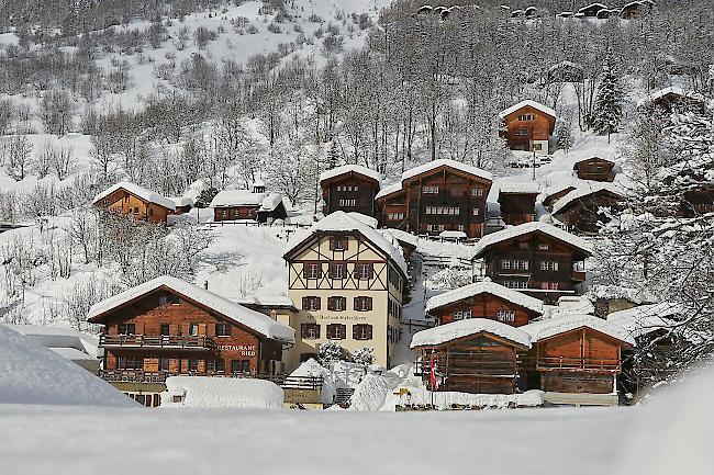 Das Wallis bekam von der Schweizer Berghilfe 2018 insgesamt 2,5 Millionen Franken. Unterstützt wurden 34 Projekte, darunter etwa die Renovation des Hotels Nest- und Bietschhorn in Blatten (Lötschental).