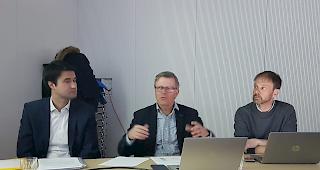 Zuversichtlich. Rechtsanwalt Aron Pfammatter, Unternehmensberater Marcel Friberg und der Laxer Gemeinderat Urs Perren (v.l.) sind &uuml;berzeugt, dass ein Ferienresort auf der Laxeralp die Wertsch&ouml;pfung in der Region ankurbelt.