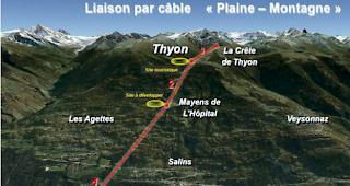 Vom Bahnhof Sitten soll die Gondelbahn direkt ins Skigebiet f&uuml;hren.