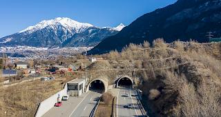 Von M&auml;rz bis Mai sind im Gamsentunnel umfangreiche Bauarbeiten n&ouml;tig. 