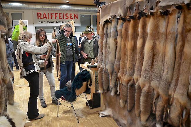 Impressionen vom 40. Oberwalliser Pelzfellmarkt in Mörel-Filet.