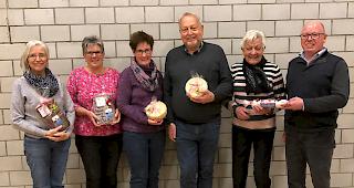 Das Siegertrio der Oberwalliser Senioren-Jass-Meisterschaft in Staldenried