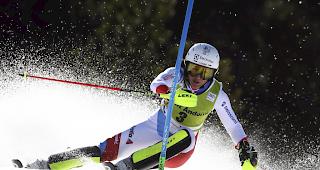 Wendy Holdener verpasst ihren ersten Weltcup-Sieg im Slalom nur knapp. 