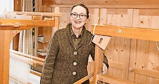 Vorfreude. Helga Jossen und der Verein Rosengang werden ab 31. Juli in M&uuml;nster ein textiles &shy;Zentrum betreiben. 