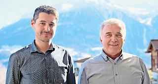 Fasziniert und engagiert. Beni Stoffel (links) und Marcel Theler. 