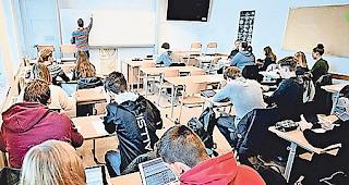 Nachfrage steigt. Die Zahl der Unterwalliser Sch&uuml;ler, die im Oberwallis ein Austauschjahr machen, steigt kontinuierlich an.Foto Keystone