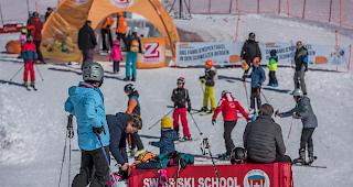 «Alles fahrt Schii» auf der Grächner Hannigalp.