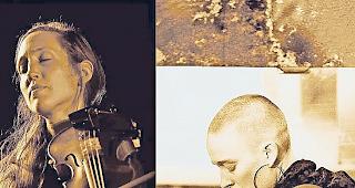 Spannend. Laura Schuler (links) und Rea Dubach:  Am Donnerstag im Schloss Leuk zu erleben. Foto zvg