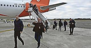 Das B&uuml;ro des Grossen Rates auf grosser Fahrt.