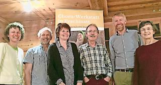 Engagement. Der Vorstand des Vereins Erlebniswelt Roggen Erschmatt (von links): Irene Da Pieve, Roni Vonmoos, Marlis Mehr (bis 2019), Edmund Steiner (Pr&auml;sident), Bruno Lustenberger, Beatrice Locher (ab 2019). Foto zvg