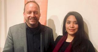 Gilbert Truffer und Giuliana Foken kandidieren f&uuml;r die SP Visp f&uuml;r die kommenden Nationalratswahlen.