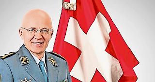 Nachfolger? Ausserberger und Division&auml;r Jean-Paul Theler.