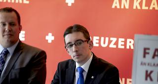 SVP-Duo. Michael Kreuzer und Cyrille Fauch&egrave;re kandidieren f&uuml;r den St&auml;nderat.