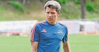 Daniel Hermann steht vor seinem ersten Heimspiel  als Cheftrainer des FC Naters Oberwallis.
