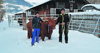 Barbara und Thomas Borter mit &laquo;Caroline&raquo;.