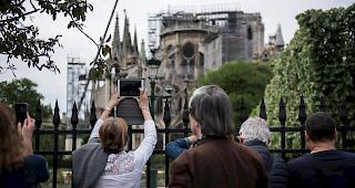 Notre-Dame. Die Sicherungsarbeiten nach dem Brand schreiten voran.