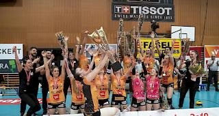 NUC ist Schweizer Meister, mit Tabea Dalliard geh&ouml;rt eine Oberwalliserin zum Meisterteam.