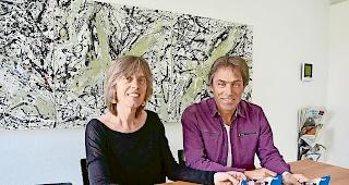 Erfolgreich. Die Initianten Eliane und Paul Locher stossen mit den Gr&auml;chen Musikferien auf grosses Interesse. Foto WB