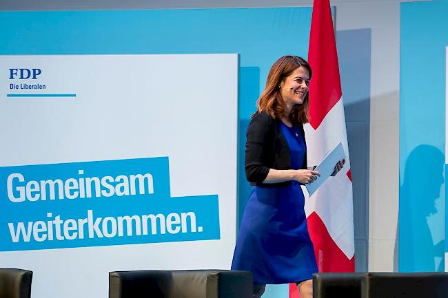 An der Delegiertenversammlung in Flawil hat Parteipräsidentin Petra Gössi die FDP-Basis auf den kommenden Wahlkampf eingestimmt.