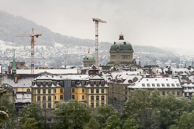 4 cm Schnee. So spät im Jahr wurde in Bern noch nie Schnee gemessen