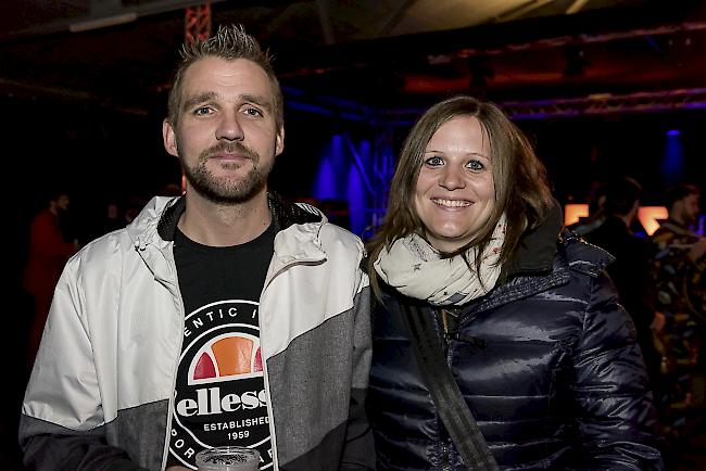 Mirco Bonani (38) und Svenja Wicht (29), Naters.