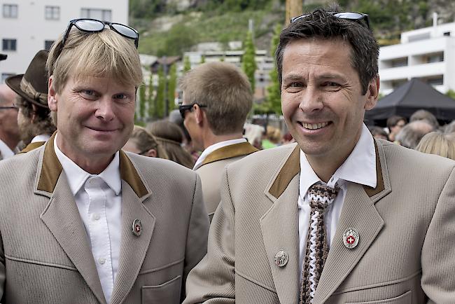 Daniel Stoffel (46) und Stefan Kreuzer (45), Visperterminen.