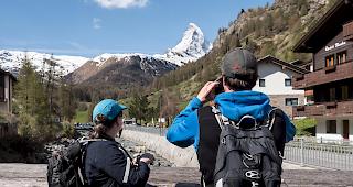 Die G&auml;stezahlen haben im Monat Mai in Zermatt stark zugenommen