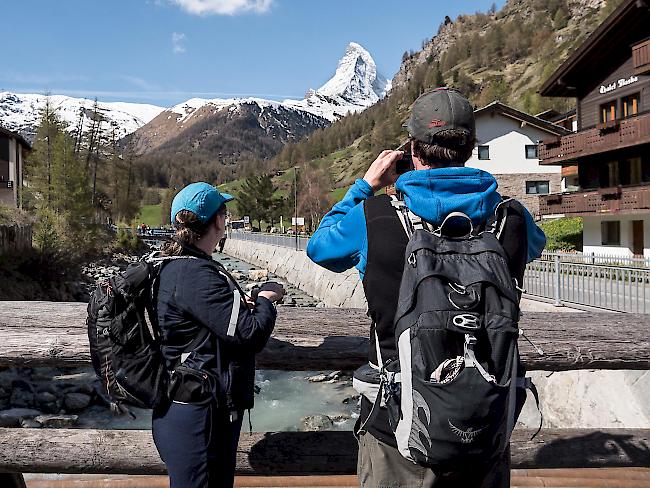 Die Gästezahlen haben im Monat Mai in Zermatt stark zugenommen