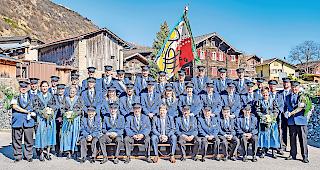 Die Musikgesellschaft &laquo;Elite&raquo; aus Niedergampel