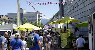 Das World Food Festival machte in diesem Jahr wieder in Visp halt.