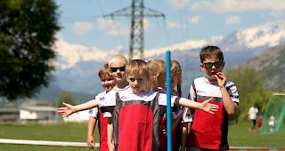 Am Kids-Day 2019 am Sonntag in Gampel passte alles zusammen: Wetter, Stimmung und Spass. 