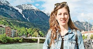 Sabrina Gurten studiert in Innsbruck alpine &Ouml;kologie und mahnt, globale Ver&auml;nderungen ernst zu nehmen.