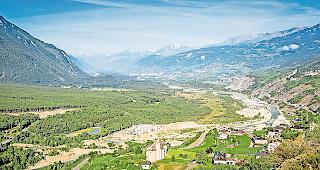 Wilder Rotten. FMV und Naturpark Pfyn-Finges stellen den Rohstoff Wasser im Schutzgebiet Pfynwald in den Mittelpunkt.