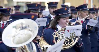 Kantonales Musikfest in Naters.