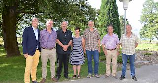 Wollen die Faszination der Eringer vermitteln. Die Verantwortlichen der Jubil&auml;umsfeierlichkeiten blicken mit Vorfreude auf 2020 voraus.