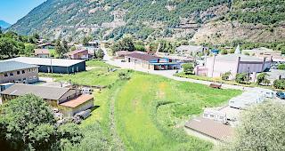 Hoher Dioxin-Wert. Auf dieser Parzelle in Gamsen sollte ein Depot entstehen.