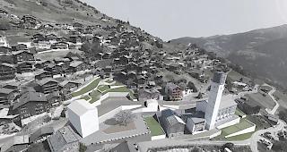 Projektstudie &uuml;ber eine m&ouml;gliche Neugestaltung des Dorfkerns von T&ouml;rbel.